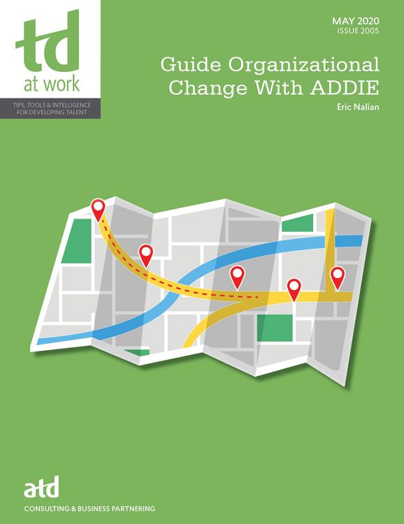 Produktbild: Guide Organizational Change With ADDIE