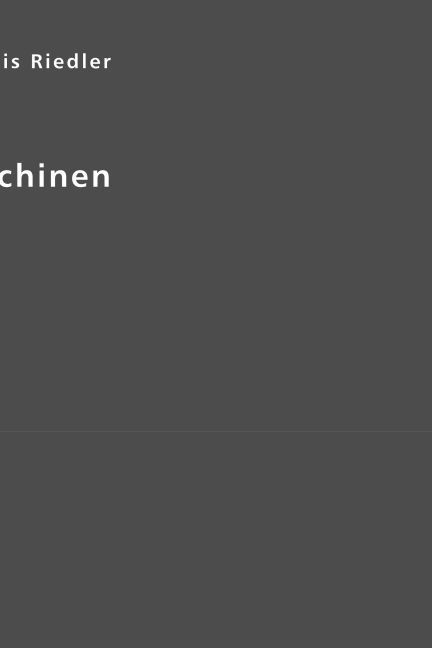 Produktbild: Riedler, A: Gro&szlig;-Gasmaschinen