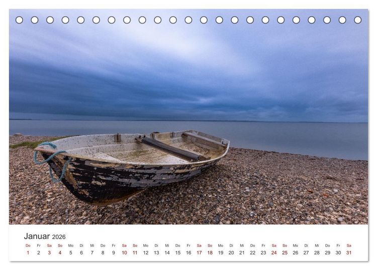 Produktbild: D&auml;nemarks Nordseezauber (Tischkalender 2026 DIN A5 quer), CALVENDO Monatskalender