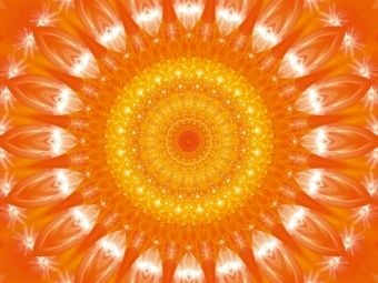 Produktbild: CALVENDO Puzzle Ein Motiv aus dem Kalender Energie - Mandalas in orange 1000 Teile Puzzle quer | 1000 Teile Lege-Gr&ouml;&szlig;e 64 &times; 48 cm Foto-Puzzle f&uuml;r gl&uuml;ckliche Stunden