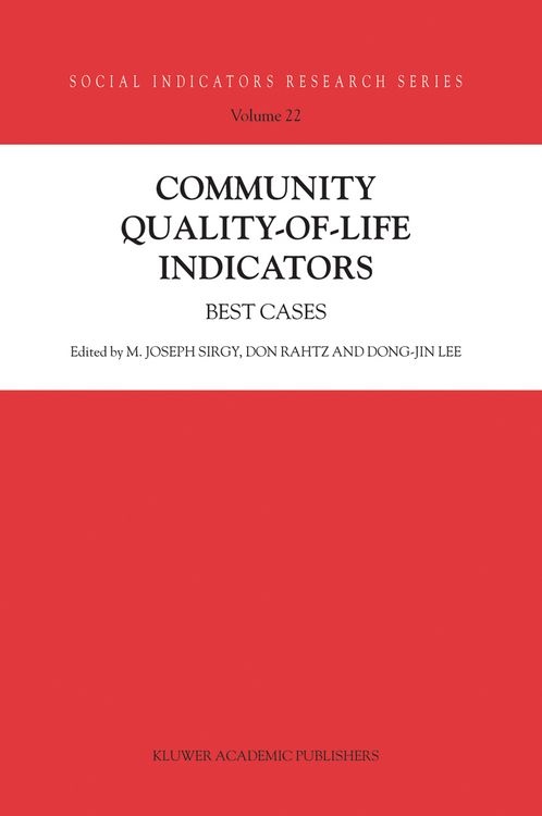 Produktbild: Community Quality-of-Life Indicators