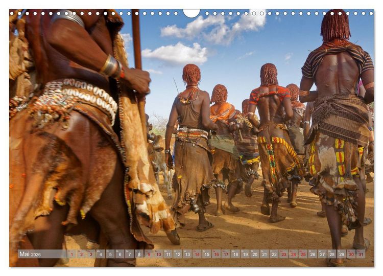 Produktbild: neunziggrad photoart: &auml;thiopien von nord nach s&uuml;d (Wandkalender 2026 DIN A3 quer), CALVENDO Monatskalender