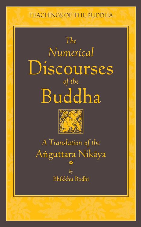 Produktbild: The Numerical Discourses of the Buddha