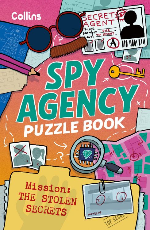 Produktbild: Spy Agency Puzzle Book - The Stolen Secrets
