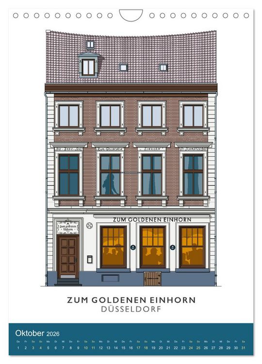 Produktbild: PROST! Bars und Kneipen in der D&uuml;sseldorfer Altstadt (Wandkalender 2026 DIN A4 hoch), CALVENDO Monatskalender