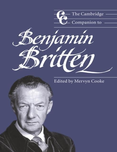 Produktbild: Cambridge Companion to Benjamin Britten