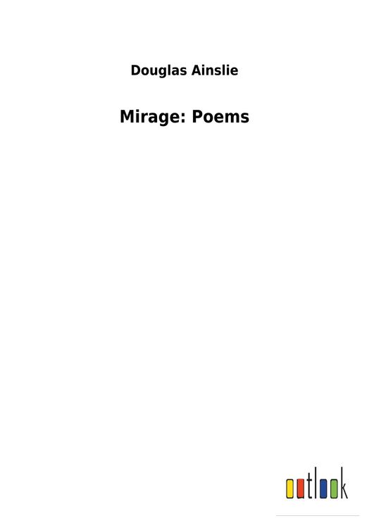 Produktbild: Mirage: Poems