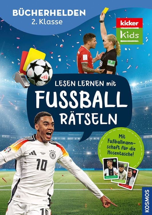 Produktbild: Kicker Kids, Lesen lernen mit Fu&szlig;ballr&auml;tseln,