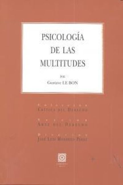 Produktbild: Psicolog&iacute;a De Las Multitudes.