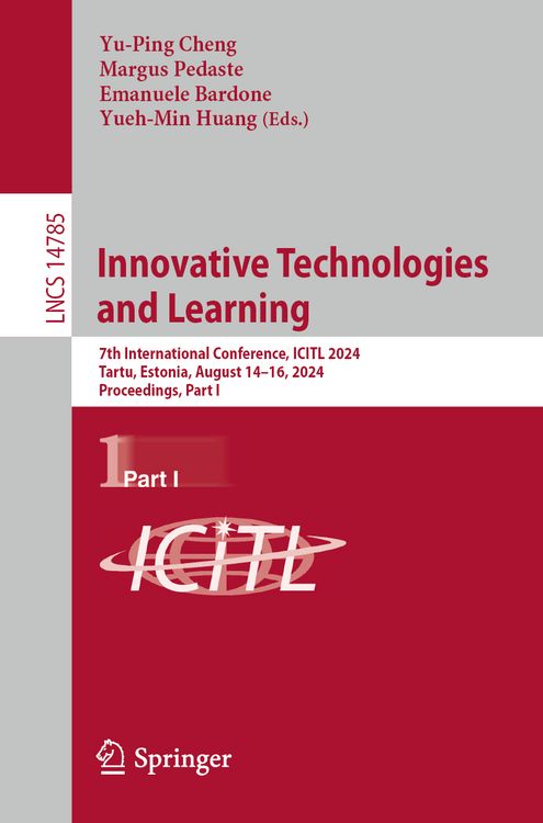 Produktbild: Innovative Technologies and Learning