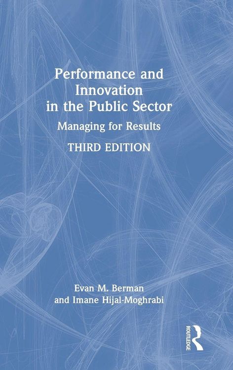Produktbild: Performance and Innovation in the Public Sector