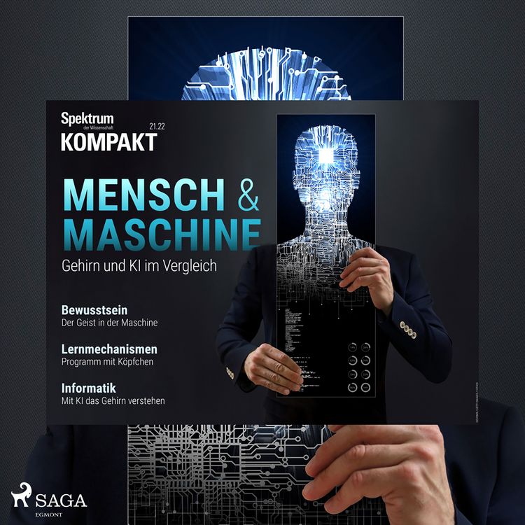 Produktbild: Spektrum Kompakt: Mensch und Maschine - Gehirn und KI im Vergleich