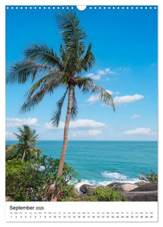 Produktbild: South East Asian Beaches (Wall Calendar 2026 DIN A3 portrait), CALVENDO 12 Month Wall Calendar