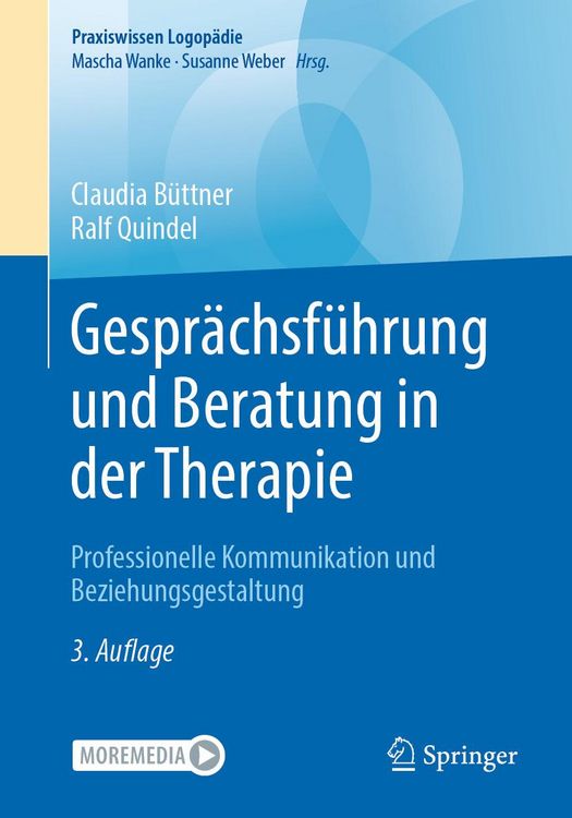 Produktbild: Gespr&auml;chsf&uuml;hrung und Beratung in der Therapie