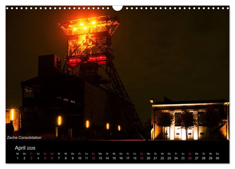 Produktbild: Gelsenkirchen 2026 (Wandkalender 2026 DIN A3 quer), CALVENDO Monatskalender