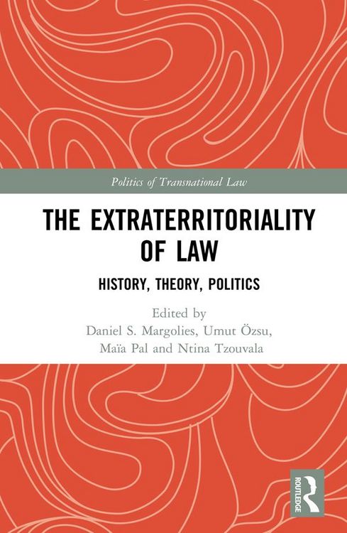 Produktbild: The Extraterritoriality of Law