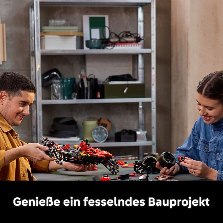 Produktbild: LEGO Technic Ferrari SF-24 F1 Rennauto Modellauto f&uuml;r Erwachsene 42207