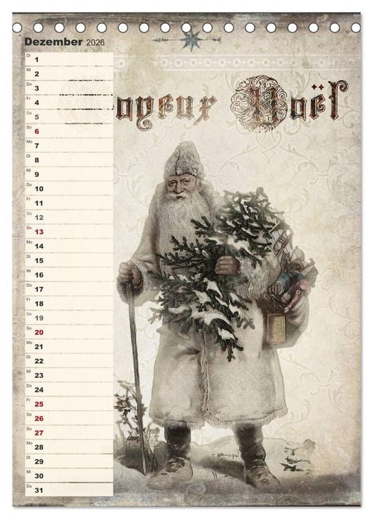 Produktbild: Vintage Welten (Tischkalender 2026 DIN A5 hoch), CALVENDO Monatskalender