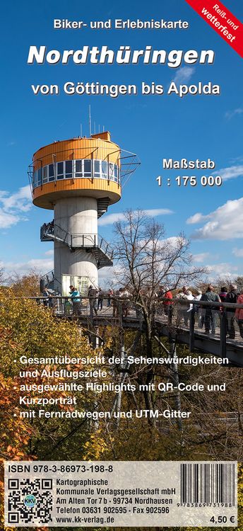 Produktbild: Nordth&uuml;ringen von G&ouml;ttingen bis Apolda