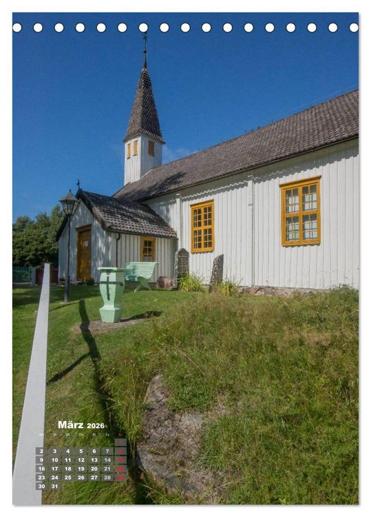 Produktbild: Die &Aring;landinseln (Tischkalender 2026 DIN A5 hoch), CALVENDO Monatskalender