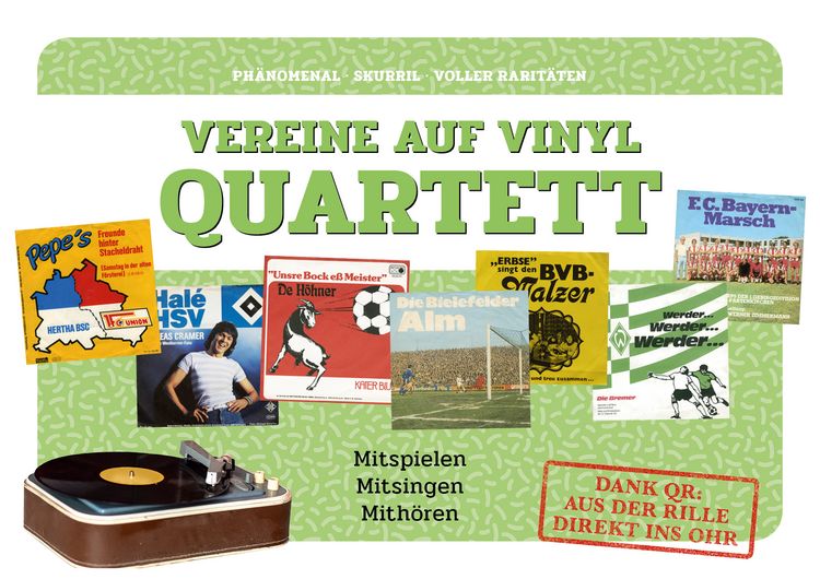 Produktbild: Vereine auf Vinyl Quartett