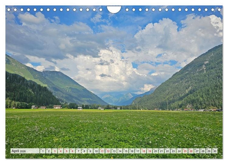 Produktbild: Vom Formarinsee bis Landsberg am Lech - Auf dem Lechradweg (Wandkalender 2026 DIN A4 quer), CALVENDO Monatskalender