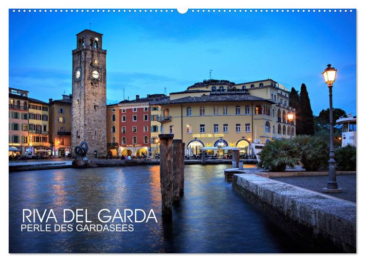 Produktbild: Riva del Garda - Perle des Gardasees (Wandkalender 2026 DIN A2 quer), CALVENDO Monatskalender