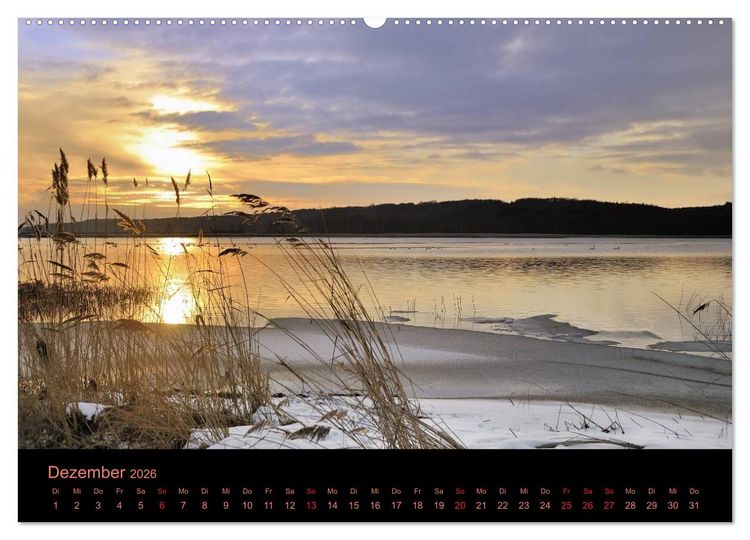 Produktbild: Sonnenuntergang (Wandkalender 2026 DIN A2 quer), CALVENDO Monatskalender