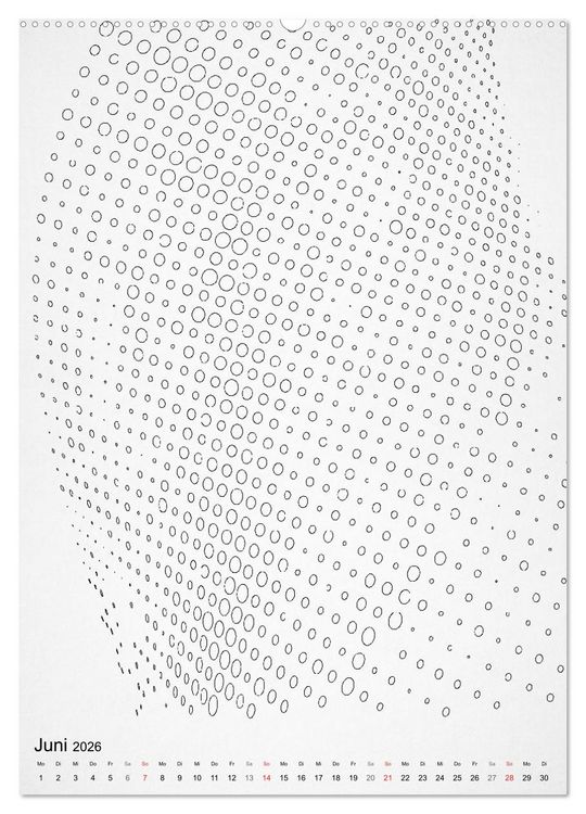 Produktbild: Geometric Graphik Art (hochwertiger Premium Wandkalender 2026 DIN A2 hoch), Kunstdruck in Hochglanz