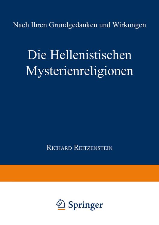Produktbild: Die Hellenistischen Mysterienreligionen