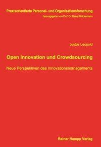 Produktbild: Open Innovation und Crowdsourcing