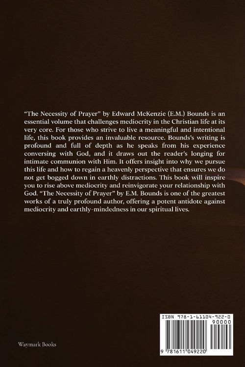 Produktbild: The Necessity of Prayer