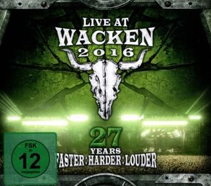 Produktbild: Various: Live At Wacken 2016-27 Years Faster Harder Louder