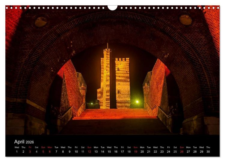 Produktbild: Monuments of Sweden 2026 (Wall Calendar 2026 DIN A3 landscape), CALVENDO 12 Month Wall Calendar