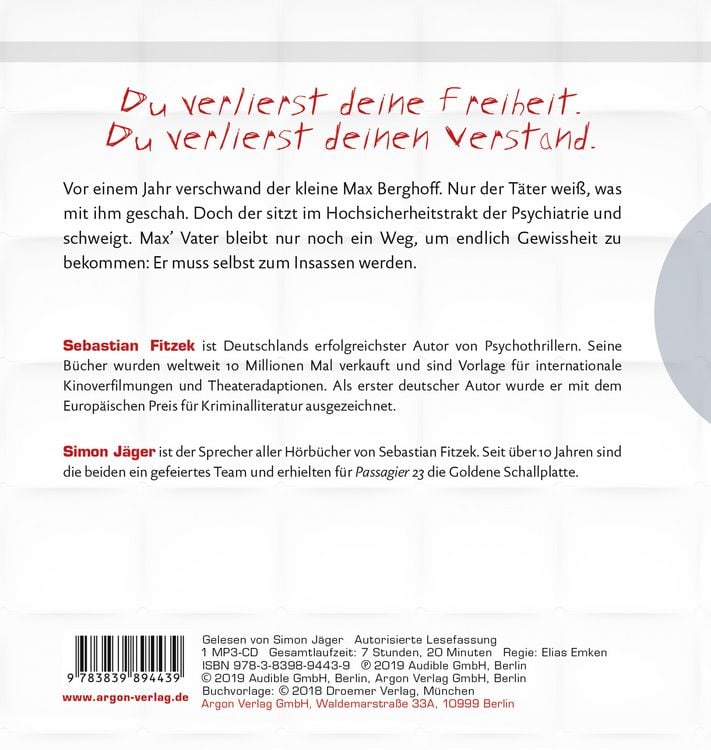 Produktbild: Der Insasse