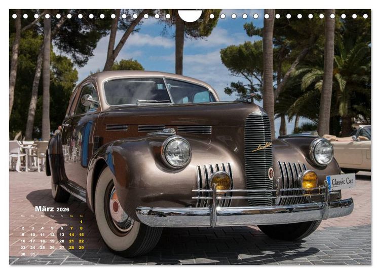 Produktbild: Classic Autos (Wandkalender 2026 DIN A4 quer), CALVENDO Monatskalender