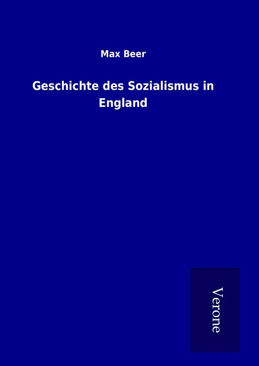 Produktbild: Geschichte des Sozialismus in England