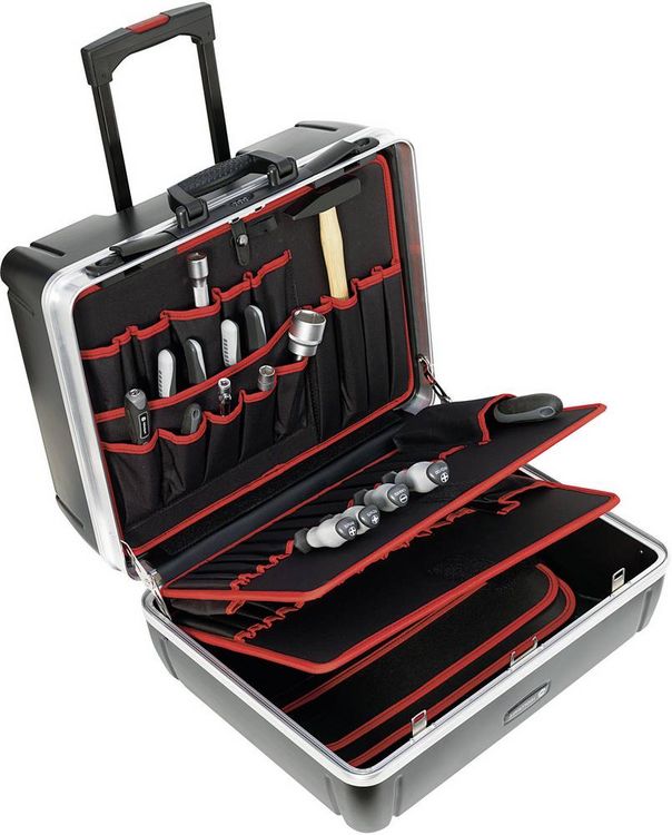 Produktbild: TOOLCRAFT 405401 Universal Werkzeugkoffer unbest&uuml;ckt (L x B x H) 505 x 440 x 280mm