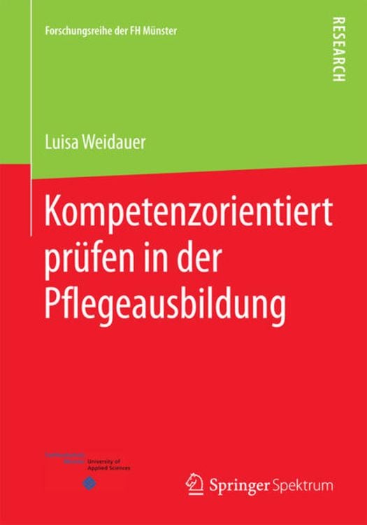 Produktbild: Kompetenzorientiert pr&uuml;fen in der Pflegeausbildung