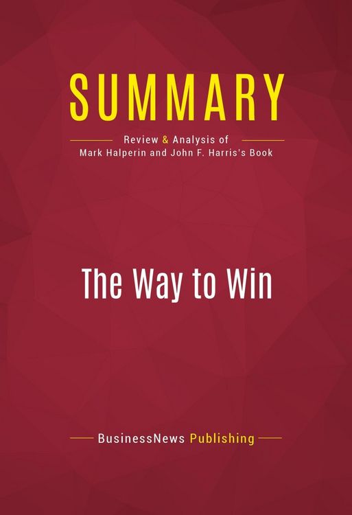 Produktbild: Summary: The Way to Win