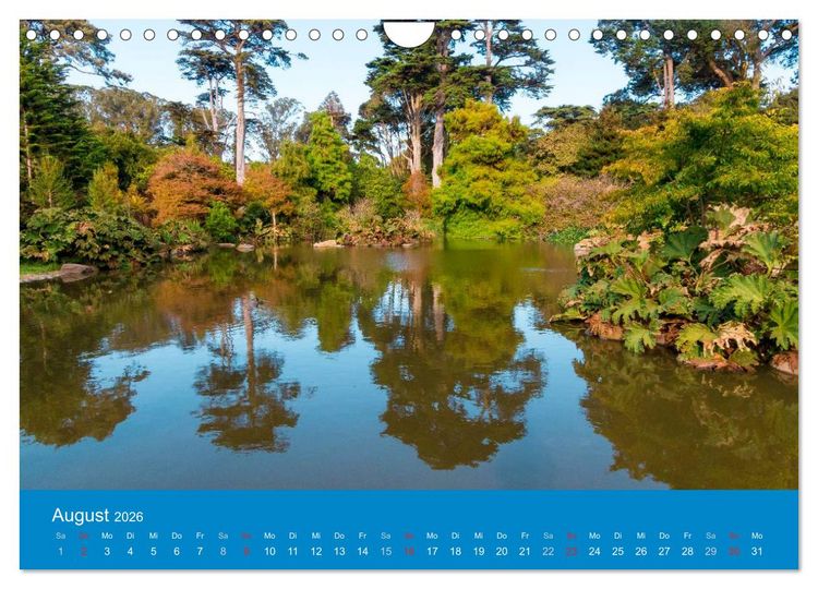 Produktbild: San Francisco - Wie ich es sehe (Wandkalender 2026 DIN A4 quer), CALVENDO Monatskalender