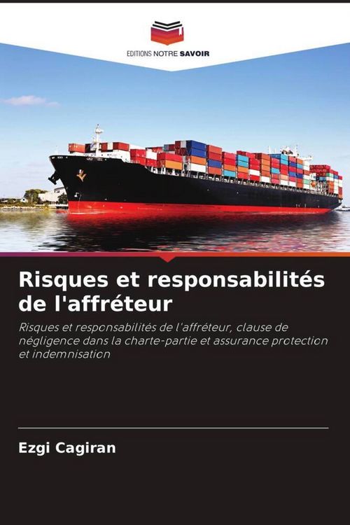 Produktbild: Risques et responsabilit&eacute;s de l'affr&eacute;teur