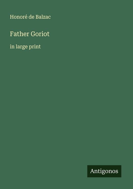 Produktbild: Father Goriot
