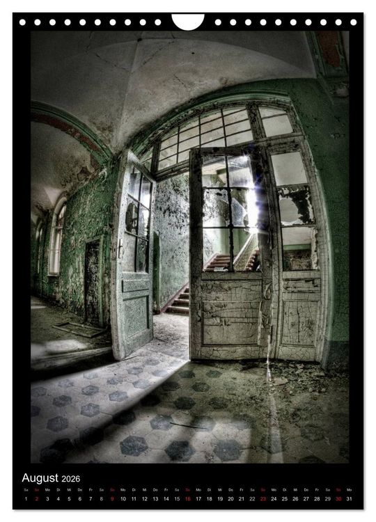 Produktbild: Lost Places Vergessene Orte (Wandkalender 2026 DIN A4 hoch), CALVENDO Monatskalender