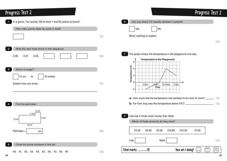 Produktbild: KS2 Maths Reasoning SATs Practice Question Book