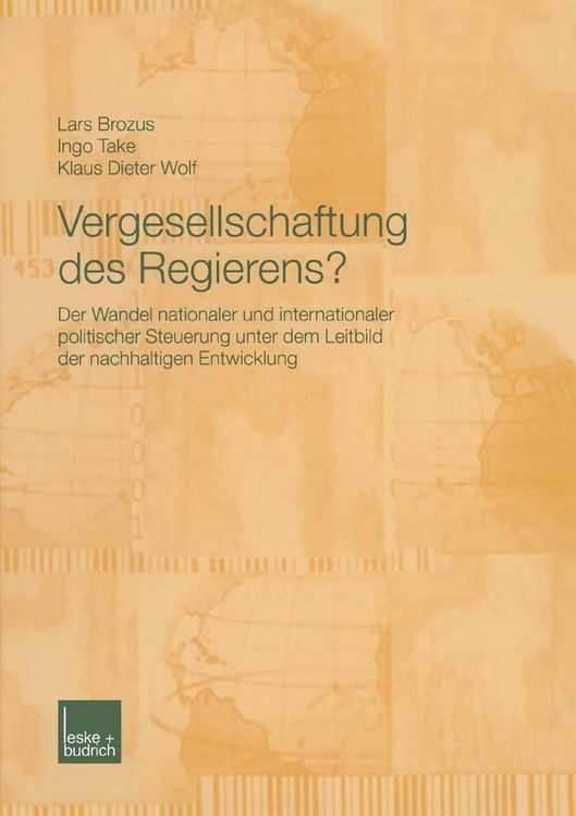 Produktbild: Vergesellschaftung des Regierens?
