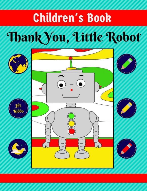 Produktbild: Children's Book: Thank You, Little Robot