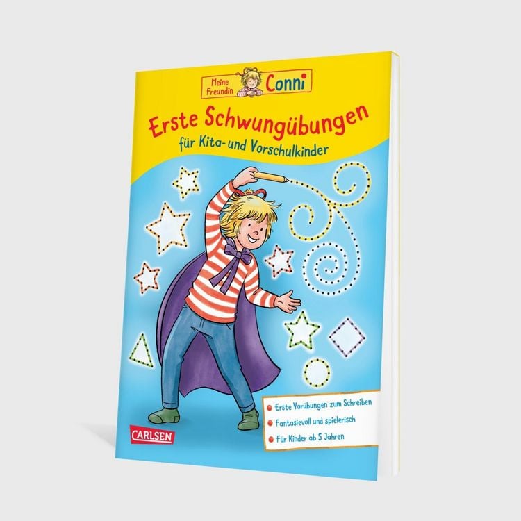 Produktbild: Conni Gelbe Reihe (Besch&auml;ftigungsbuch): Erste Schwung&uuml;bungen f&uuml;r Kita- und Vorschulkinder