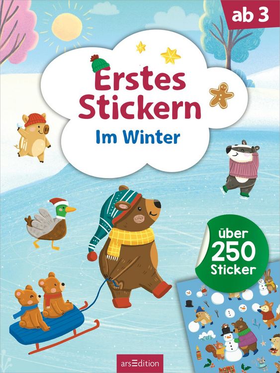 Produktbild: Erstes Stickern &ndash; Im Winter