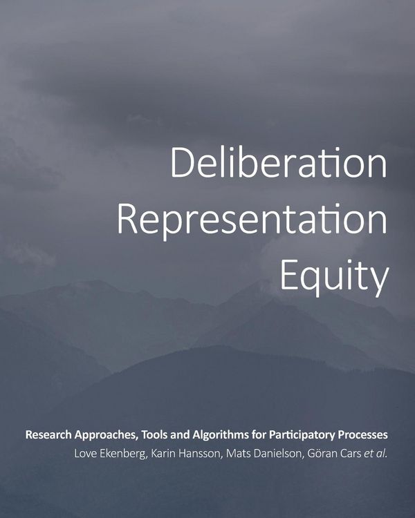 Produktbild: Deliberation, Representation, Equity